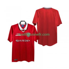 Maillot de Foot Manchester United 1999 2000 Domicile Retro